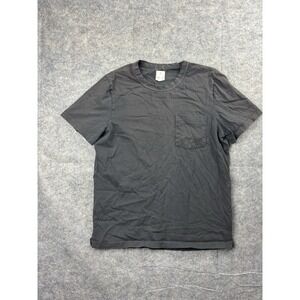 Allview Men's Size Small Made In The USA Black Tee Shirt‎ Casual Basic Classy